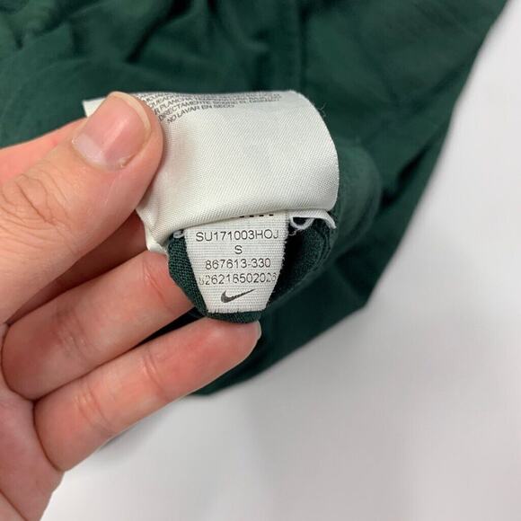 Nike Michigan State Spartans T Shirt Mens S Small Green Dri Fit Performance - Picture 10 of 12